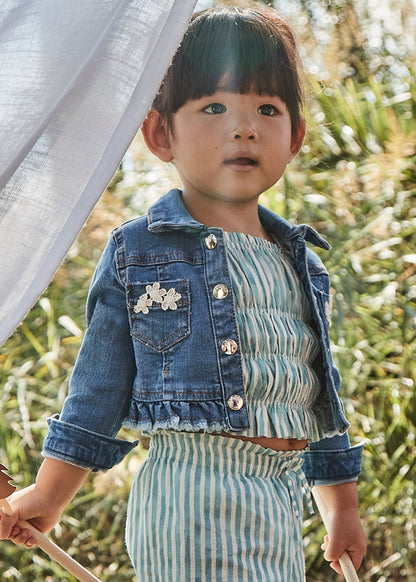 Infant Girl's Denim Jean Jacket