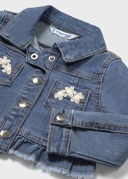Infant Girl's Denim Jean Jacket
