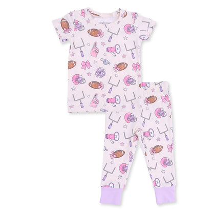 Football Cheer S/s Loungewear Set