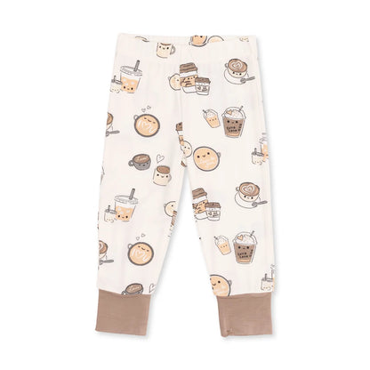 Love You A Latte S/s Loungewear Set