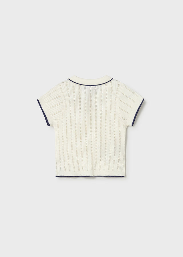 Infants S/s Knit Polo