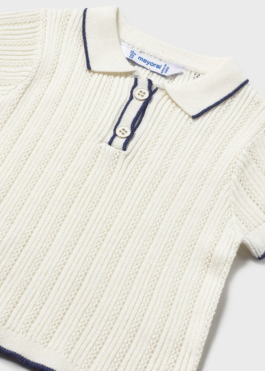 Infants S/s Knit Polo