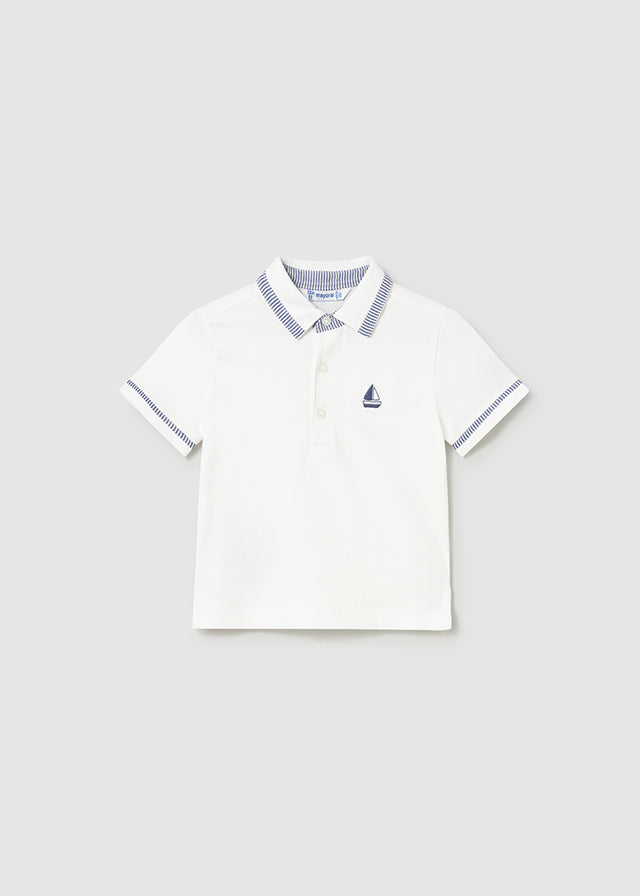 Infant Boy Striped Polo