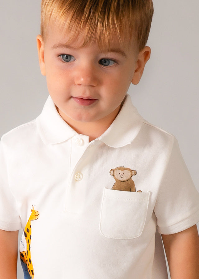 Infant Boy Safari Polo