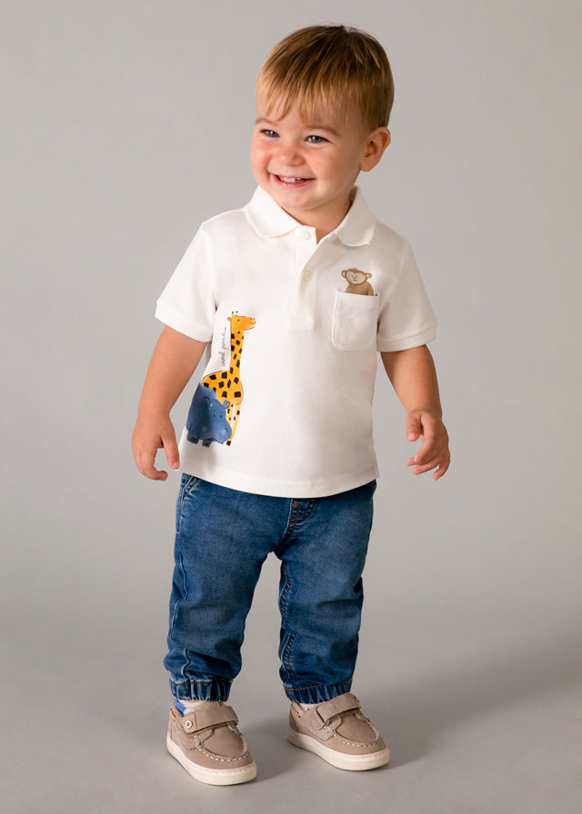 Infant Boy Safari Polo