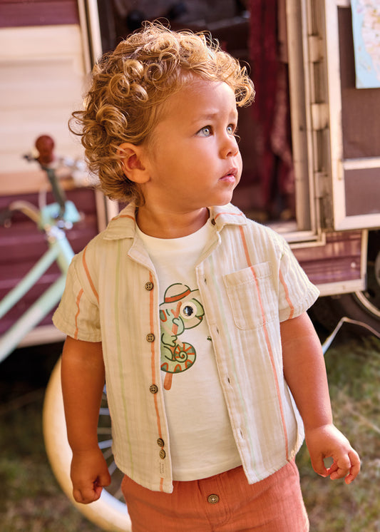 Infant Boy S/s Bambula Shirt