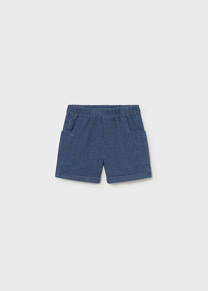 Infant Boy Denim Bermuda Shorts