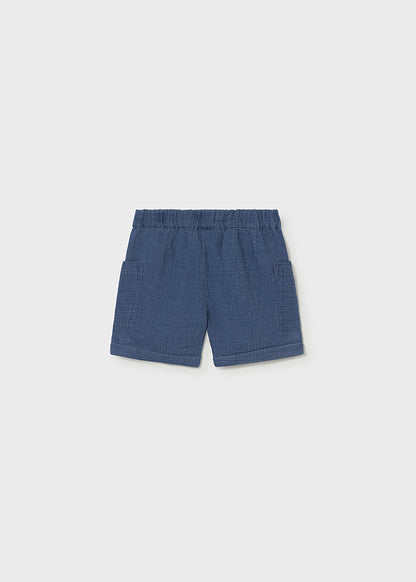 Infant Boy Denim Bermuda Shorts