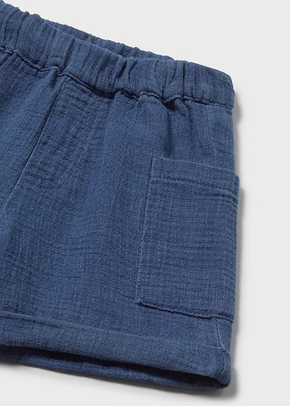 Infant Boy Denim Bermuda Shorts