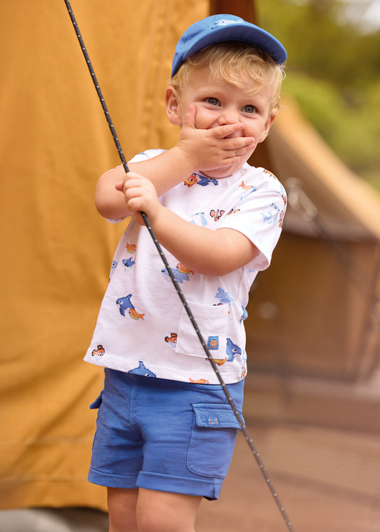 Infant Boy Pocket Shorts