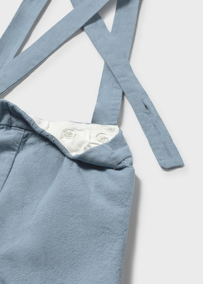 Infant Boy 3pc Bermuda Linen Set