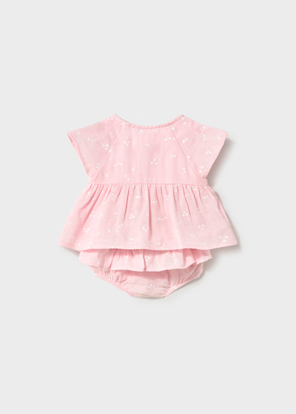 NB Girl Rosie Blouse & Bloomer Set