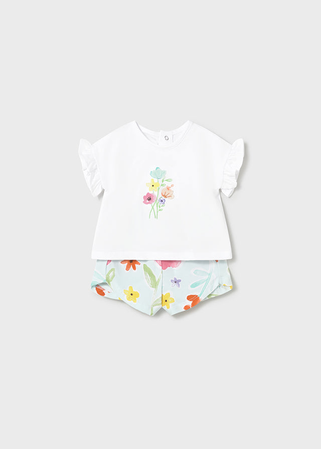 Infant Girl Spring Floral Set