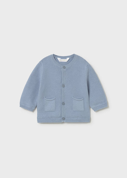 NB Boy Blue Knit Cardigan
