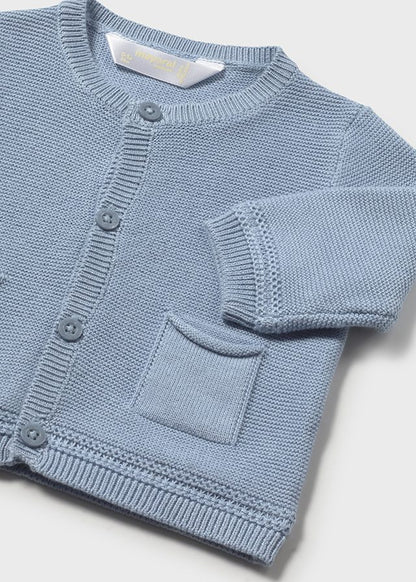 NB Boy Blue Knit Cardigan