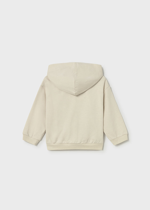 Infant Boy Cream Hoodie