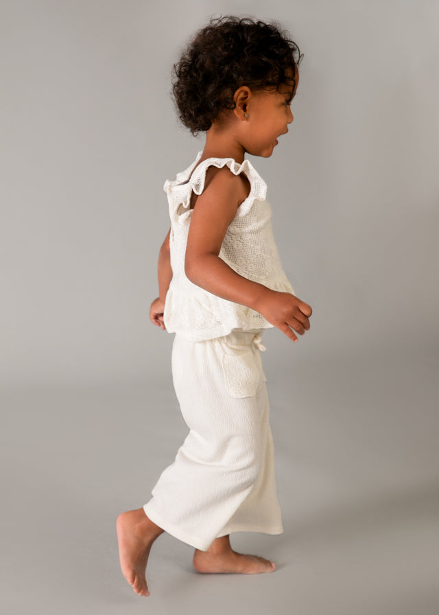 Infant Girl Combined Pant Set
