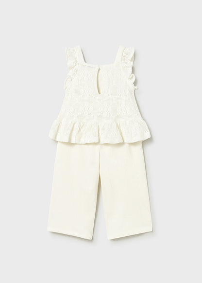 Infant Girl Combined Pant Set