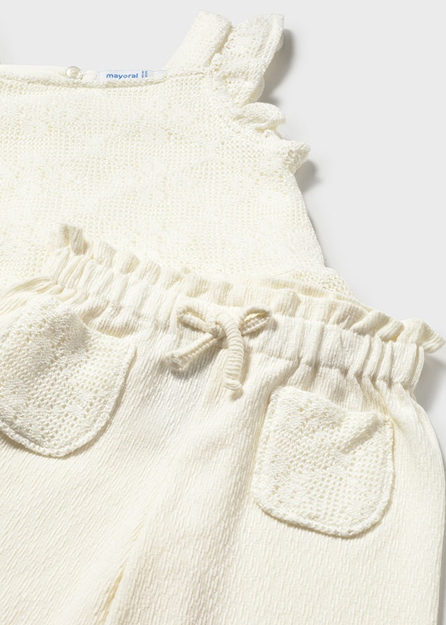 Infant Girl Combined Pant Set