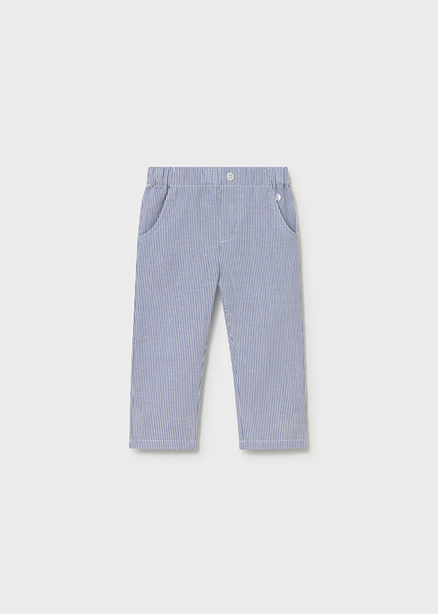 Infant Boy Light Striped Pants