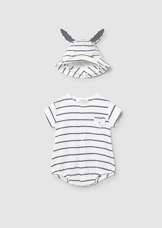 Newborn Romper & Hat Set