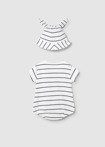 Newborn Romper & Hat Set