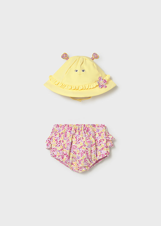 Newborn Swim Diaper and Hat
