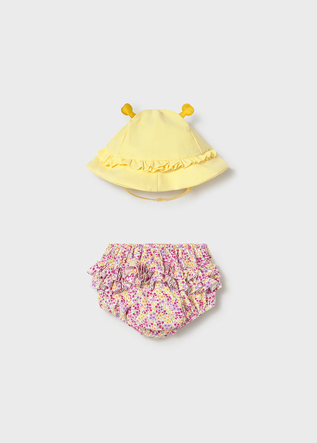 Newborn Swim Diaper and Hat