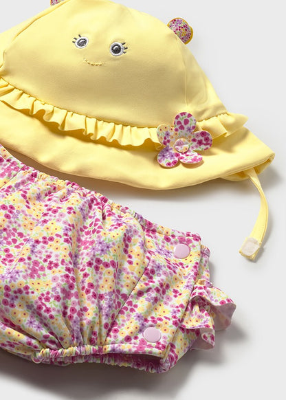 Newborn Swim Diaper and Hat