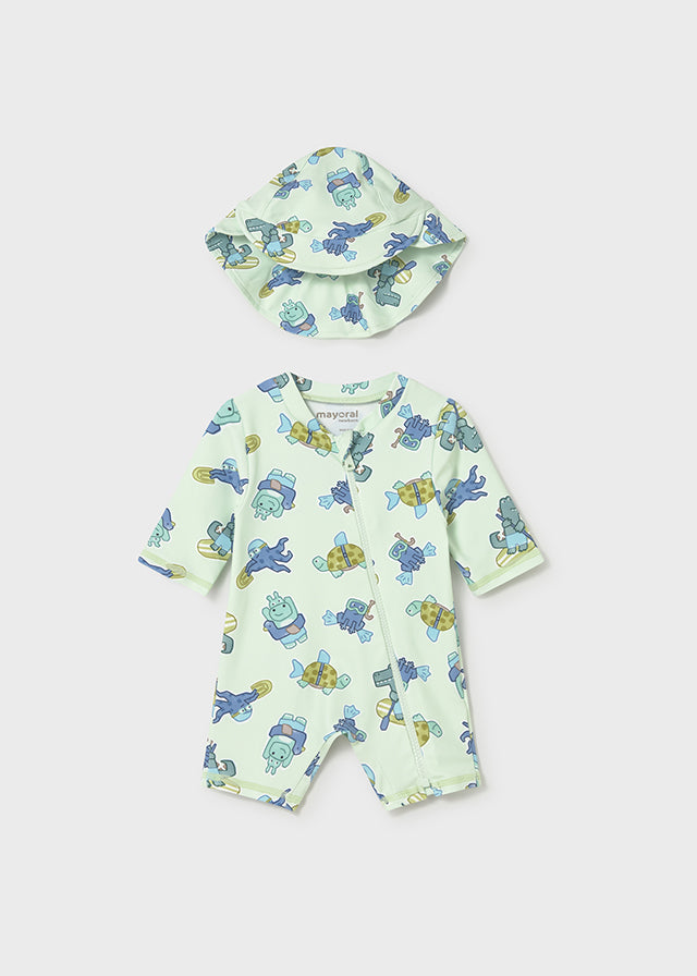Infants Swimsuit w/Hat