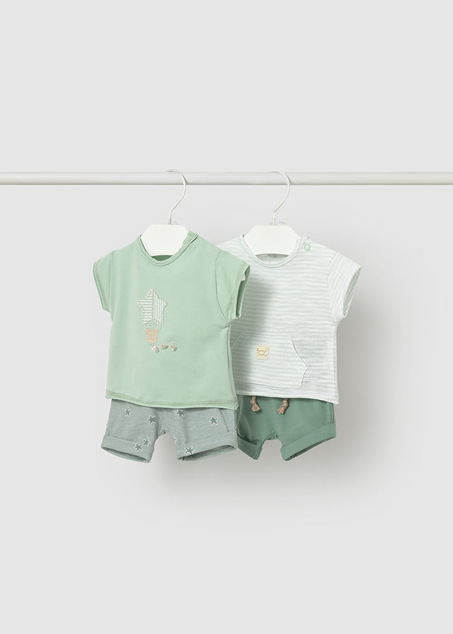 Infants 4pc Mint Set
