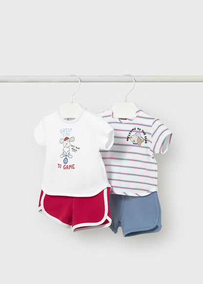 Infant Boy 4pc Summer Set