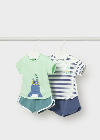 Infant Boy 4pc Summer Set