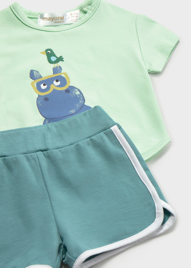 Infant Boy 4pc Summer Set