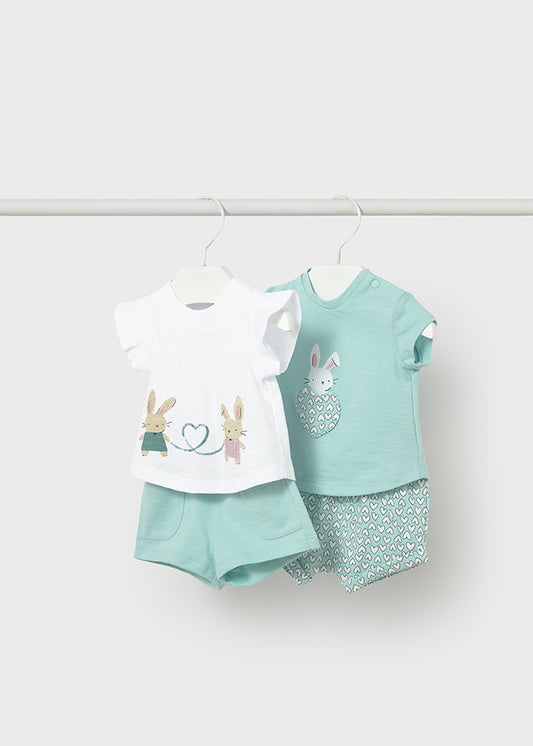Infant Girl 4Pc Spring Set