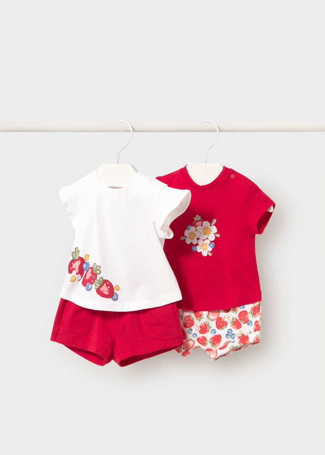 Infant Girl 4Pc Spring Set