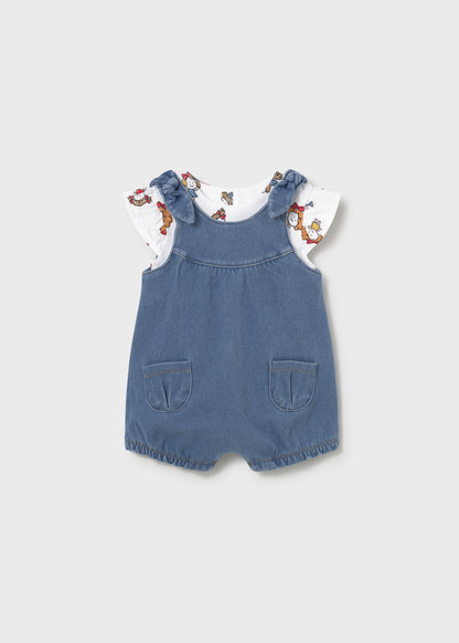 NB Girl Romper Set