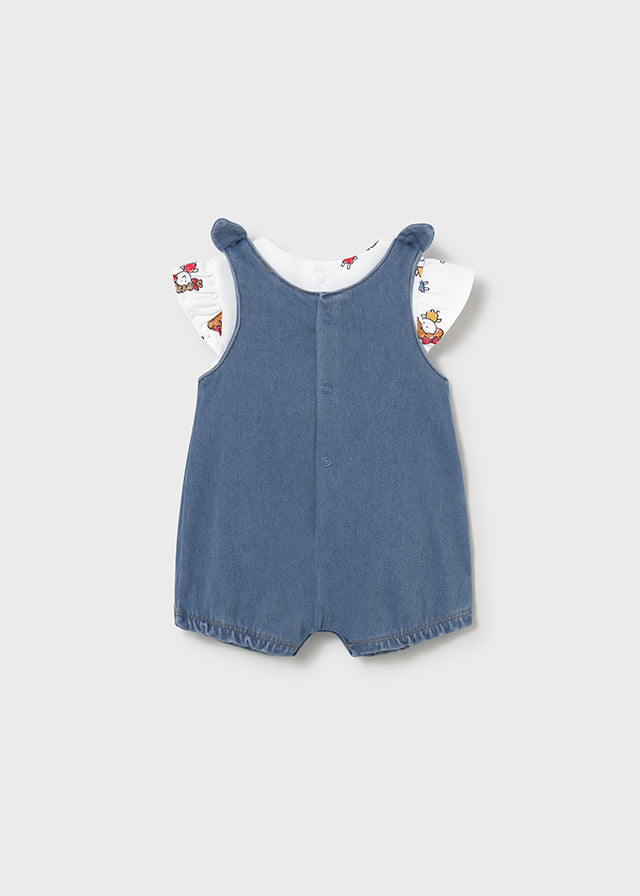 NB Girl Romper Set