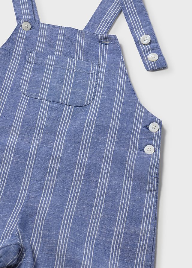 Infant Boy Linen Dungaree
