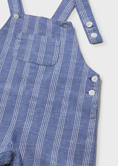 Infant Boy Linen Dungaree