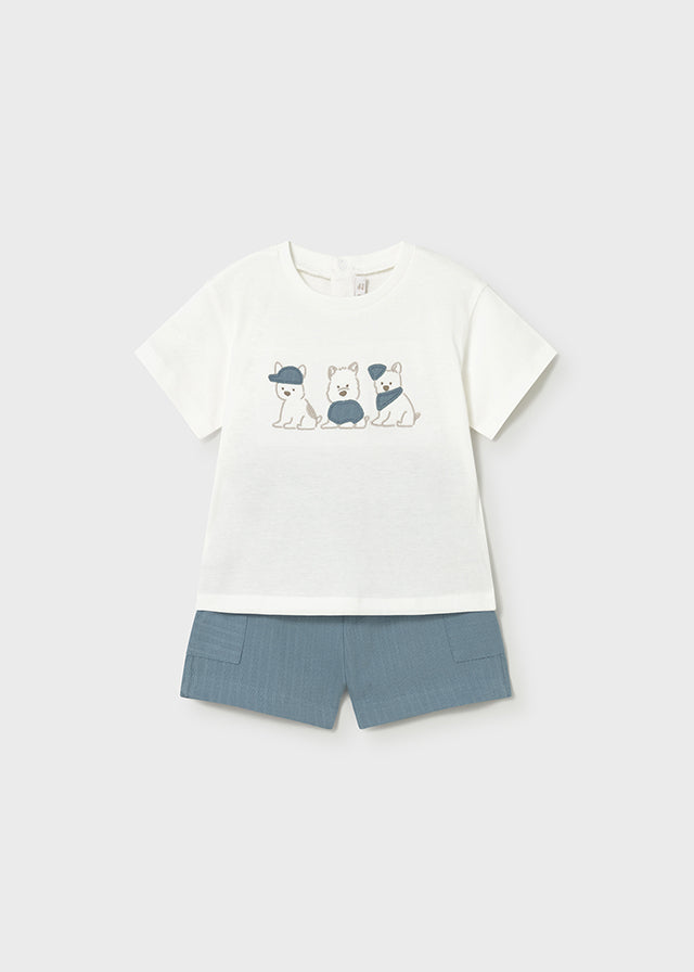 Infant Boy Textured Knit Set