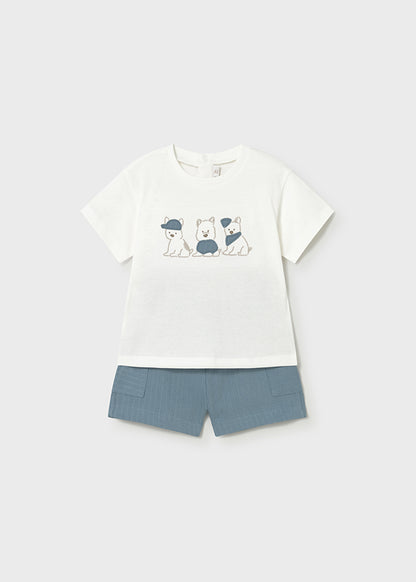 Infant Boy Textured Knit Set