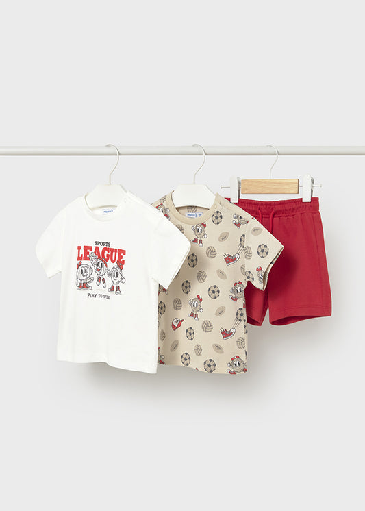 Infant Boy Sports 3Pcs Set