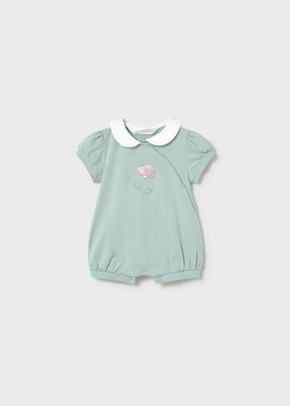NB Girl 2Pk Delicate Romper Set
