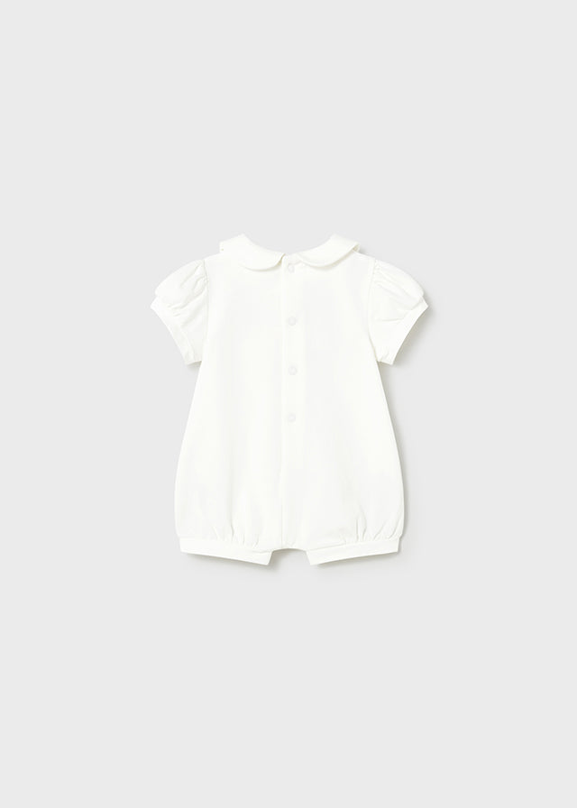 NB Girl 2Pk Delicate Romper Set