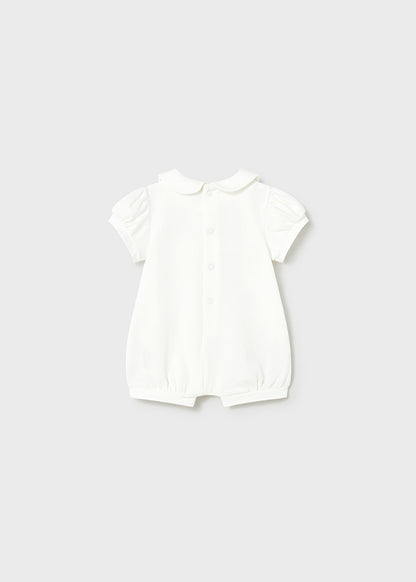 NB Girl 2Pk Delicate Romper Set
