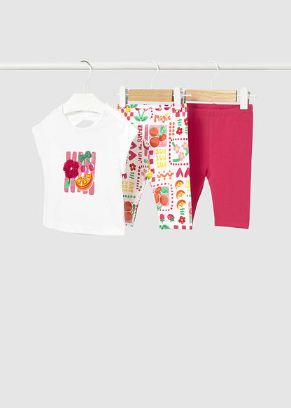 Infant Girl Hibiscus Legging Set