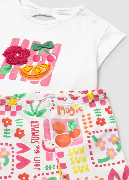 Infant Girl Hibiscus Legging Set