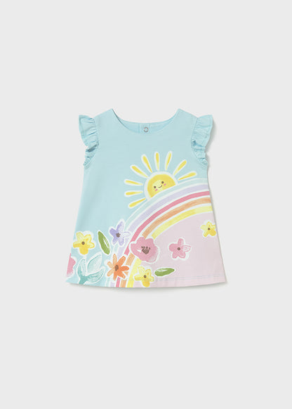 NB Girl Sunny Printed Dress