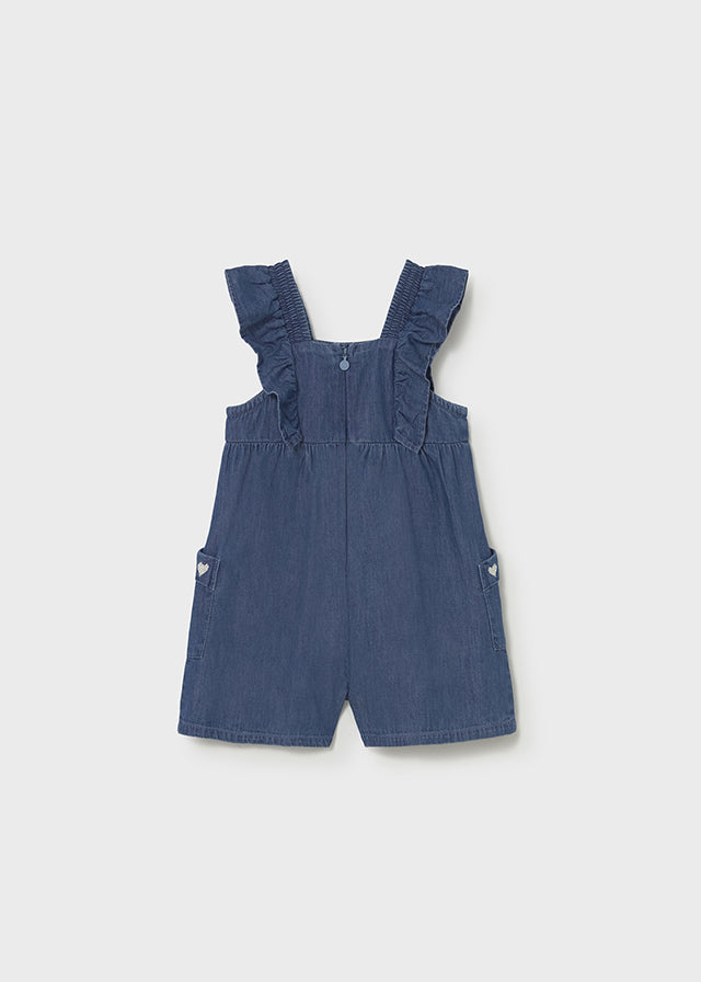 Infant Girl Embroidered Romper